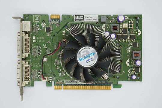 丽台Winfast PX8600 GT TDH 256MB显示卡（nVIDIA GeForce 8600 GT芯片）